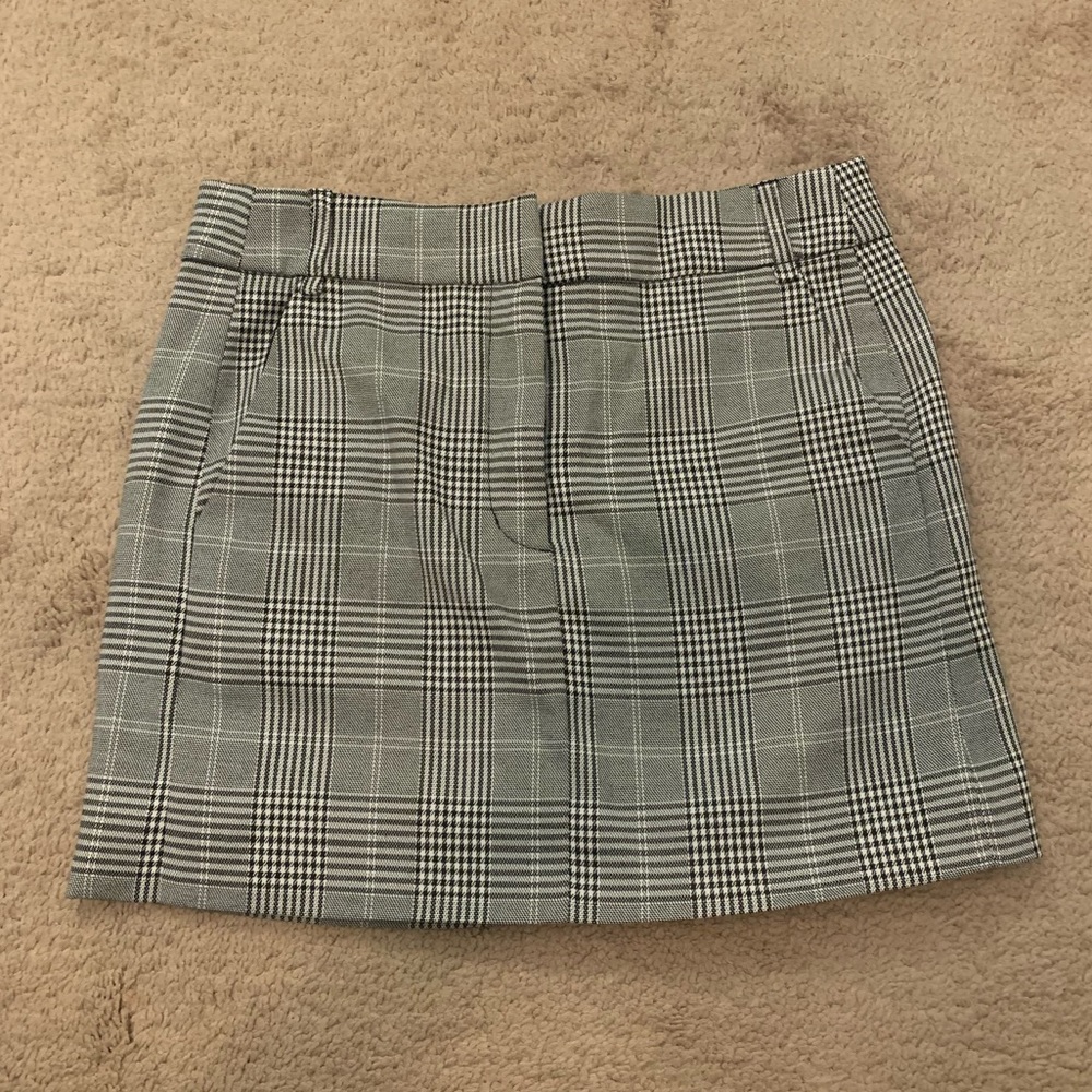 Plaid Mini Skirt